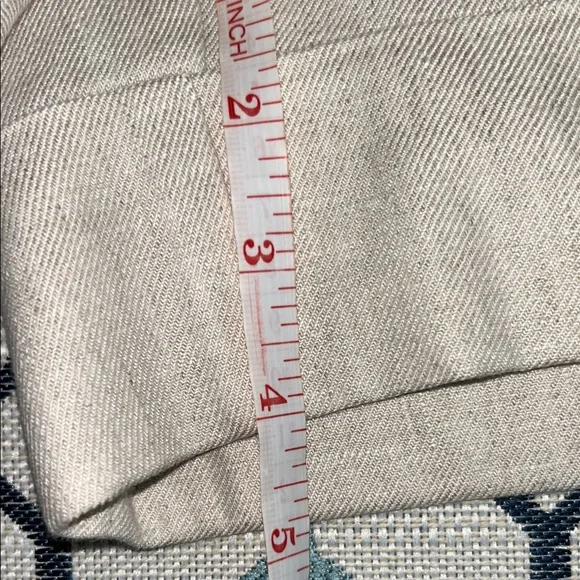 J. Crew Remi Linen-Blend Pleated High-Rise Shorts Flax NWOT Sz 0 - Picture 10 of 10